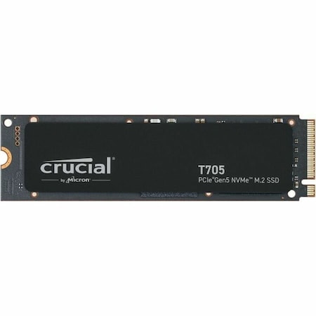 Micron Crucial T705 4 TB Solid State Drive - M.2 2280 Internal - PCI Express NVMe (PCI Express NVMe 5.0 x4) CT4000T705SSD3