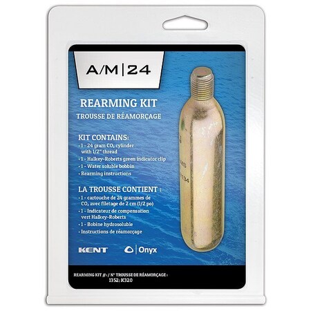 Kent Safety Rearming Kit w/Bobbin, 24g Gas Mass 135200-701-999-12
