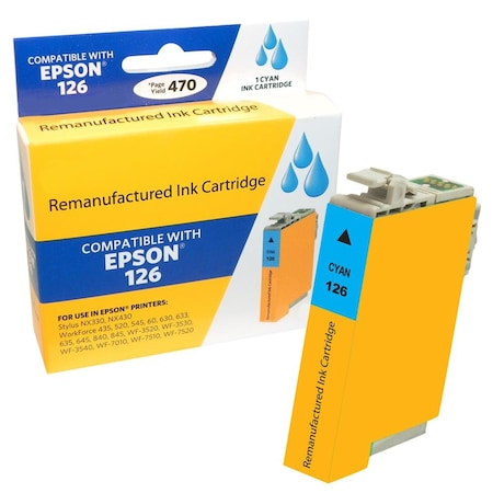 Ereplacements Ink-Epson-126-Cyan-Kodak T126220-KD