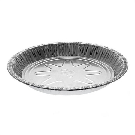 Pactiv Y20940 R3JC 9 in. Aluminum Pie Plate, Medium, 400PK Y20940 (NJ2)
