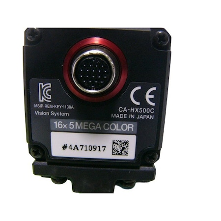 Keyence Intuitive Vision System, LumiTrax 16x Speed 5-MP Color Camera CA-HX500C