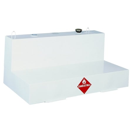 Jobox Transfer Tank, 103 gal Capacity, Steel, White 480000