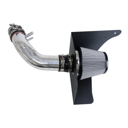 Hps Performance Air Intake Kit with Heat Shield, Polished,  827-638P