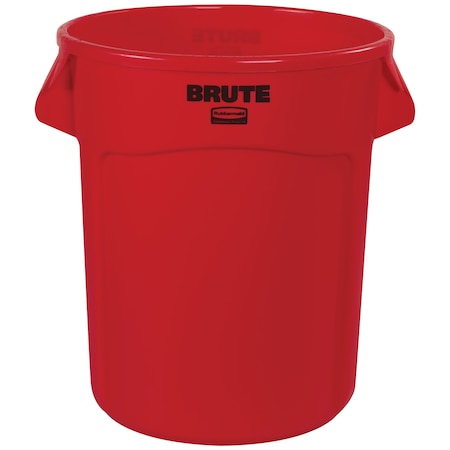 Brute Rubbermaid Trash Can - 20 Gallon, Red RUB320CR