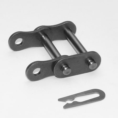 Senqcia 40-2CL Double Strand Spg Clip Connecting Link, 40-2 chain, .5P, 1.27 OAW, .156 Pin S-40-2CL