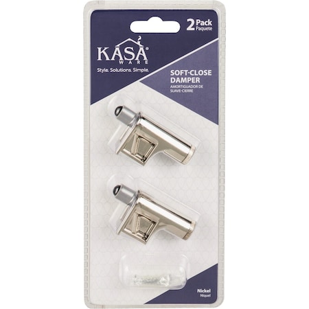 Hardware Resources KasaWare Soft-Close Damper, 2PK KFSCD-A-NI2