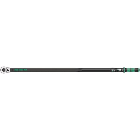 Wera Click-Torque E 1 torque wrench with reversible ratchet, 200-1000 Nm, 3/4 in x 200-1000 Nm 5075630001