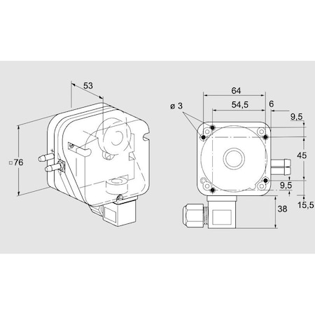 Honeywell Kromschroder DL 50K-9 KS84444842