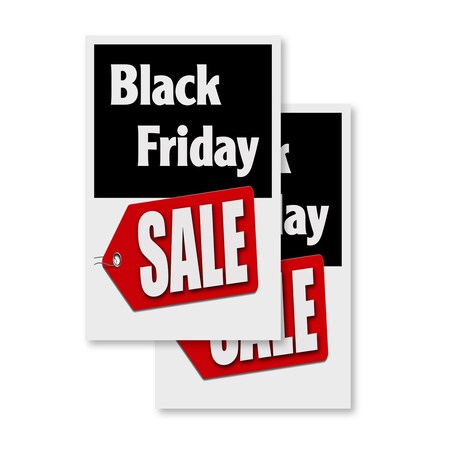 Signmission Black Friday Sale, Vinyl Decals Only 24 Inch x 36 Inch, Vinyl Decal, 2PK DSB-2436-2PACK-Black Friday Sale