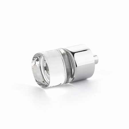 Schaub 7/8in City Lights Cabinet Knob Polished Chrome Finish 74-26