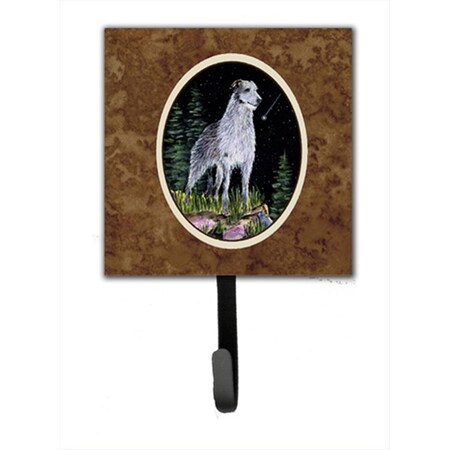 Carolines Treasures Starry Night Scottish Deerhound Leash Holder Or Key Hook SS8493SH4