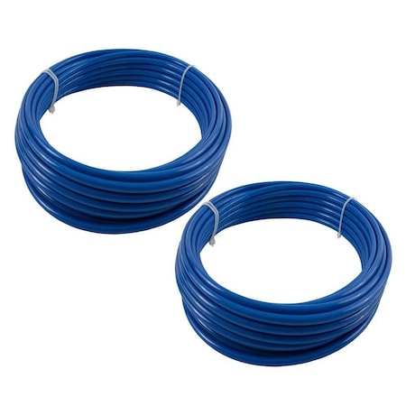 Mytee Products 2PK 5/8in OD x 100ft Blue SAE J844 Nylon Air Brake Tubing DOT Approved, Pneumatic Line Hose, 2PK MP-ABT-1930-02-T100x2