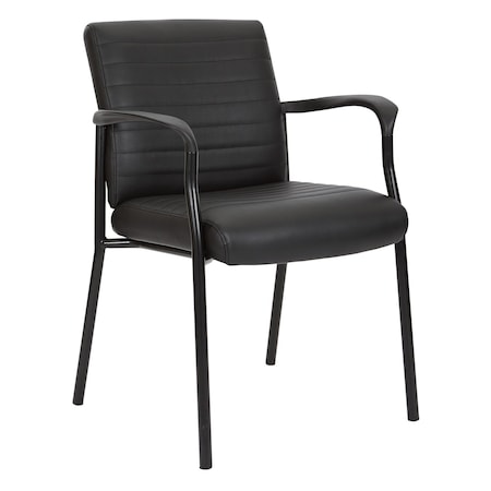 Office Star Products FL Series Guest Chair, Black FL38610-U6