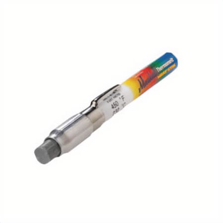 Markal Temperature Indicator, 650 DegF, 1/2 in Flat Tip 086859