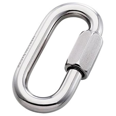 Whole-In-One Steel Quick Link Std Stainless Plated- 8 mm. WH3563597