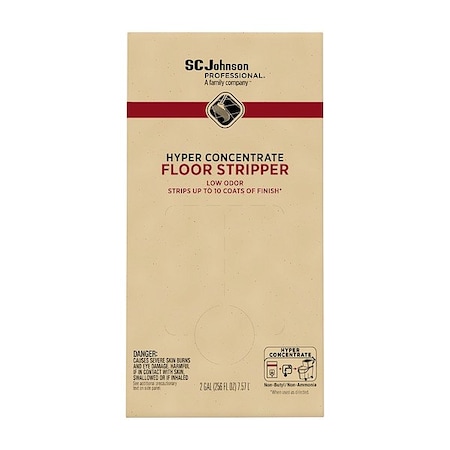 Sc Johnson Professional Floor Stripper, Liquid, 2 gal, Bag 680076
