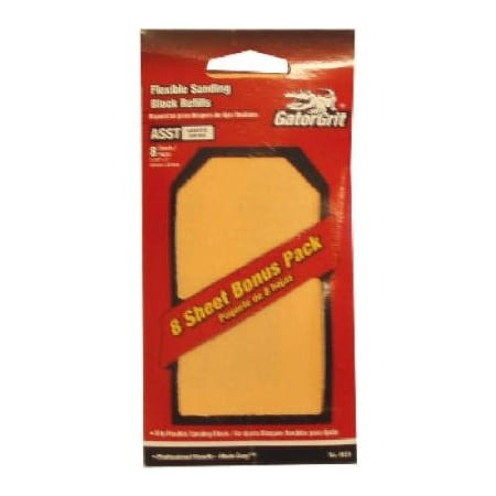 Gator Finishing 8Cthook/Loop Sand Sheet 4121