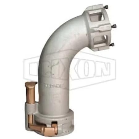 Dixon Tight Fill Drop Elbow, 3 in Nominal, Aluminum, Domestic 300-TFG