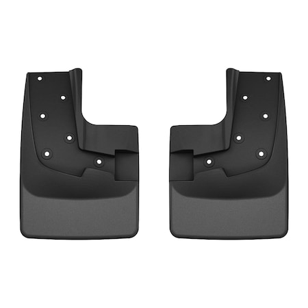 Weathertech Black No Drill MudFlaps, 2024 - 2025 Ford Ranger Raptor 110187