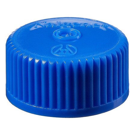Nalgene Closure, Blue, 30 mm Dia, PK500 362150-6280