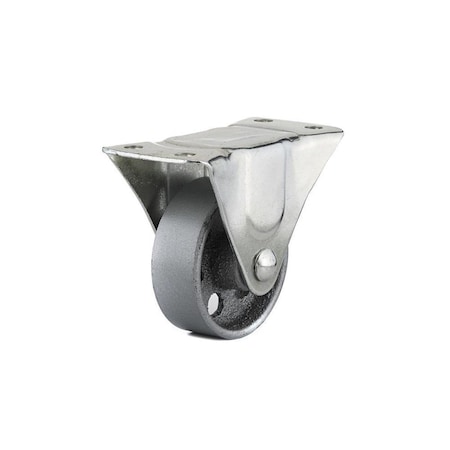 Homepage 3 in. Sintered Iron Wheel Rigid Plate Caster HO798059
