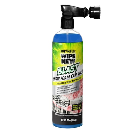 Wipe New Blast Snow Foam Car Wash, 30 Fl Oz 387553