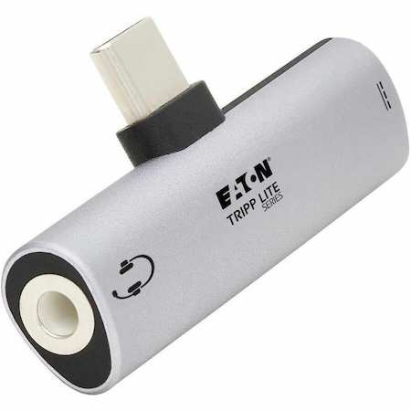 Eaton EATON USB-C To 3.5 Mm Headphone Jack Adapter For Hi-res Stereo Audio, Pd 3.0 And C U437-001-C-V2
