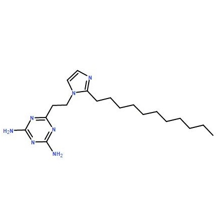 Ak Scientific 2, 4-Diamino-6-[2-(2-undecyl-1-imidazolyl)ethyl]-1, 3, 5-triazine (1g), CAS 50729-75-4 5290AL-1g