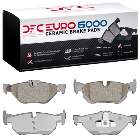 Dfc 5000 Euro Ceramic Disc Brake Pad Set,  1600-1267-00