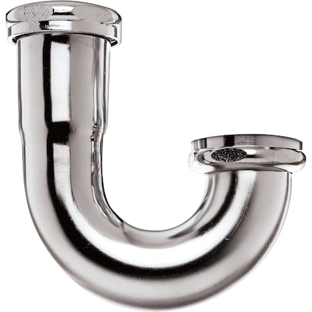 Keeney Mfg 1-1/4'' Chrome Plated Brass J-Bend 10487K