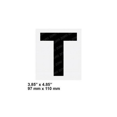 Toyota REPLACEMENT DECAL, LETTER T GREY 57891-U2570-71