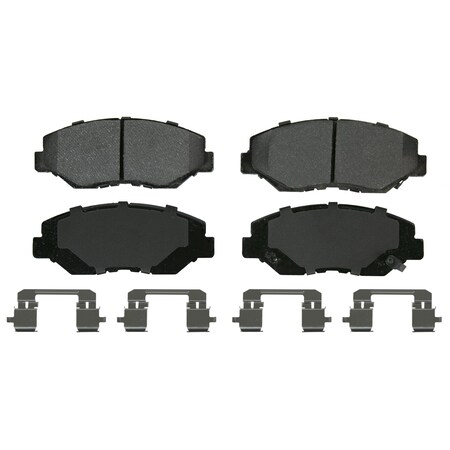 Wagner Brake QuickStop Front Disc Brake Pad Set Semi-Metallic,  ZX914A
