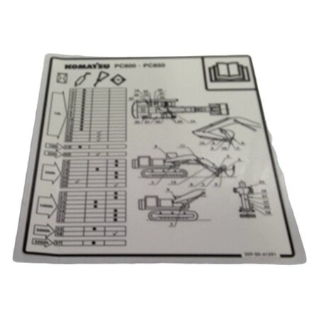 Komatsu PLATE, KOMATSU OEM 209-00-41591 209-00-41591