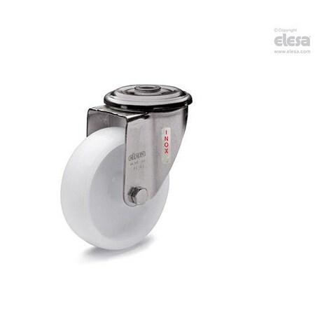 Elesa 450861 Monolithic castor wheels stainless steel bracket Technopolymerng plate bracket 450861