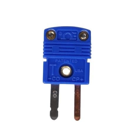 Omega Mini Plug, Type T, Constantan; Copper SMP-T-M