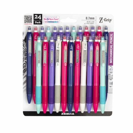 Zgrip Mechanical Pencil Assorted Bright 50424