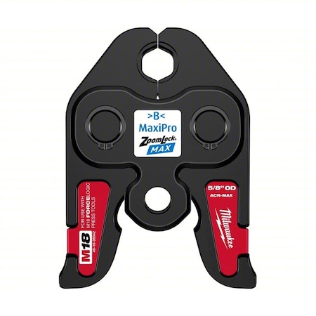 Milwaukee Tool 5/8" ZoomLock MAX Press Jaw for M18 FORCE LOGIC Press Tools 49-16-2654Z
