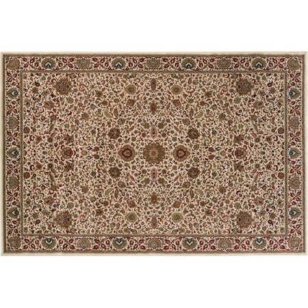 Sphinx By Oriental Weavers Oriental Weavers Ariana 172W3 6x9  Rectangle - Ivory/ Green-Polypropylene A172W3200285ST