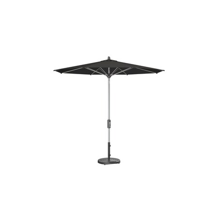 Treasure Garden 9 ft Patio Umbella, aluminum, fiberglass ribs, outdoor, Coal UM840-SS 5489 Coal
