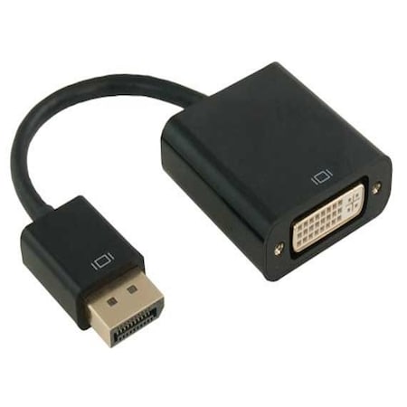 Sanoxy Displayport Male to DVI-D Female Adapter Cable SNX-CBL-LDR-DP202-1210