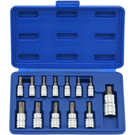 Neiko Hex and Torx Bit Socket Set, Metric 10071A