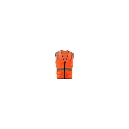 Gss Safety Premium Class 2 Multi-Purpose Msh Zipper 1506-3XL