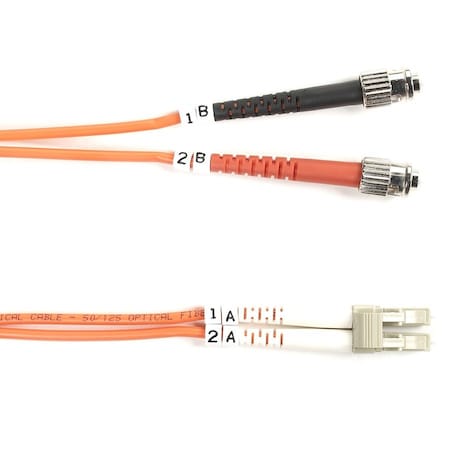 Black Box Fiber Patch Cable 3M Mm 50 St To Lc FO50-003M-STLC