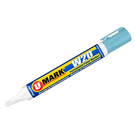 U-Mark Water Based Paint Marker Blue, 12 PK 10852