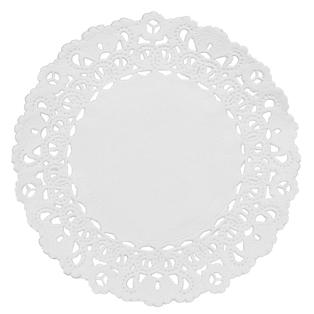 Brooklace 5" White Cambridge Lace Doilies 1000 PK 500234