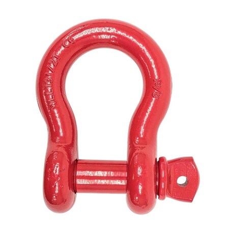 Mytee Products 1 3/8in Anchor Shackle Forged Carbon Steel w/ Alloy Screw Pin WLL # 13.5 Tons SHACKLE-ANCHOR-SP-138
