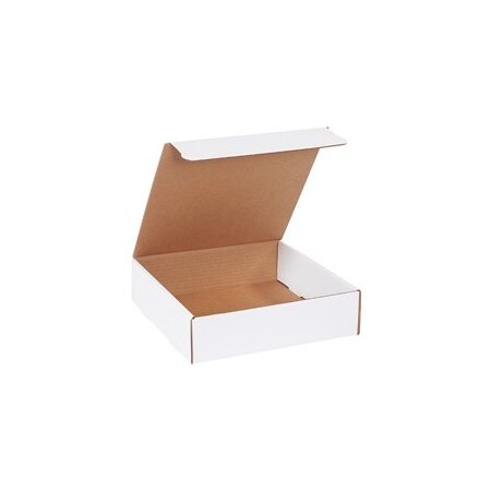 Bubblefast 25-11 x 11 x 4'' White Literature Mailer, 25PK BFML11114