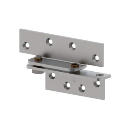 Hager Full Surface Reinforcing Pivot, for 4-1/2in Wide Hinges, Zinc Plated Finish, Non-Handed 253 2C