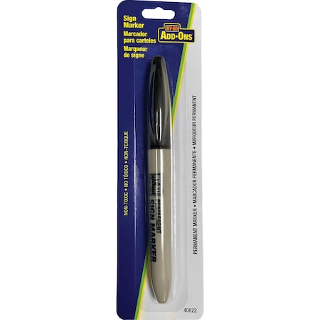 Hy-Ko Black Bold Tip Permanent Sign Marker 40622