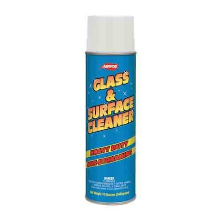 Aervoe Glass and Surface Cleaner, 20 oz Aerosol Can, Bouquet Odor/Scent 860